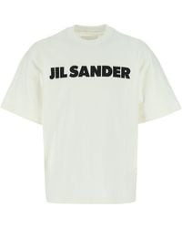 Jil Sander - T-Shirt Crewneck Short Sleeves - Lyst