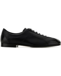 Jil Sander - Leather Lace Up Shoes - Lyst