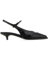 Miu Miu - Pumps Con Cinturino Posteriore 35Mm - Lyst