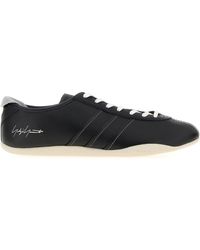 Y-3 - Black Leather Y-3 Tokyo Sneakers - Lyst