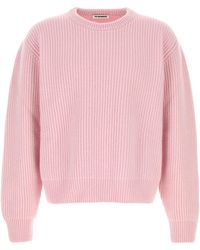 Jil Sander - Ls Cn Jumper - Lyst