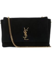 Saint Laurent - Suede Medium Kate Shoulder Bag - Lyst