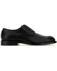 Jil Sander - Leather Lace-Up Shoes - Lyst