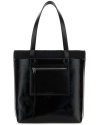 McQueen - Canvas Shopping Bag - Lyst