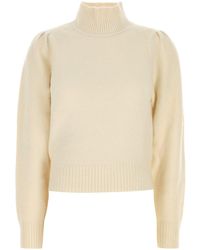 Isabel Marant - Maglione Purdie in misto alpaca avorio - Lyst