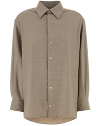 Orian - Cappuccino Flannel Shirt - Lyst