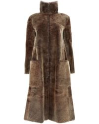 Giorgio Armani - Fur Coat - Lyst