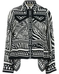 Blumarine - Regular Printed Shirt - Lyst