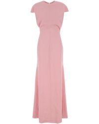 Jil Sander - Sable Long Dress - Lyst