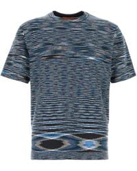 Missoni - T-shirt in cotone ricamato - Lyst
