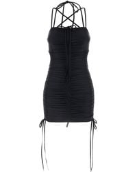 Balenciaga - Ruched Mini Dress - Lyst