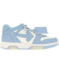 Off-White c/o Virgil Abloh - Two-tone Leather Out Of Office Sneakers - Lyst