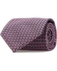 Brioni - Embroidered Silk Tie - Lyst