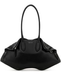 McQueen - Leather Manta Shoulder Bag - Lyst