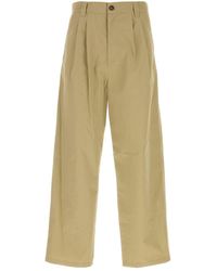 A.P.C. - Khaki Cotton Ricky Pant - Lyst