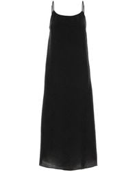 Uma Wang - Black Viscose Blend Anaya Dress - Lyst