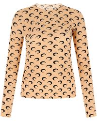 Marine Serre Long-sleeved tops for Women - Up to 50% off | Lyst