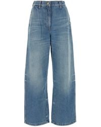 Palm Angels - Denim Wide-Leg Jeans - Lyst
