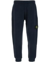 Stone Island - Midnight Cotton Joggers - Lyst