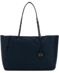 MICHAEL Michael Kors - Borsa shopping Georgia grande in nylon nero - Lyst
