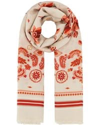 Fendi - Foulard in seta stampata - Lyst