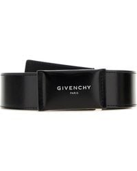 Givenchy - Black Leather Antigona Belt - Lyst