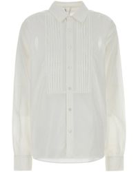 GIMAGUAS - White Cotton Oversize Alfred Shirt - Lyst