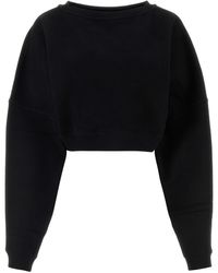 Saint Laurent - Cotton Sweatshirt - Lyst