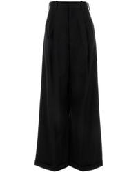 Loewe - PLEATED TROUSERS - Lyst