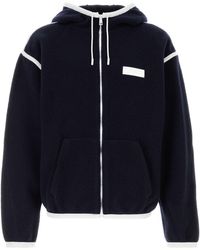 Givenchy - Dark Blue Wool Jacket - Lyst