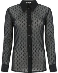 Miu Miu Shirts for Women | Online Sale up to 74% off | Lyst