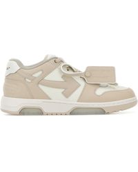 Off-White c/o Virgil Abloh - Two-tone Leather Out Of Office Sneakers - Lyst