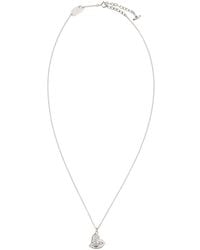 Vivienne Westwood - Silver Metal Faye Necklace - Lyst