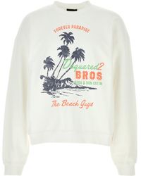 DSquared² - Dsquared Cotton Oversize Sweatshirt - Lyst