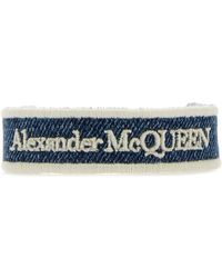 Alexander McQueen - Bracciale ricamato - Lyst