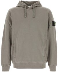 Stone Island - Cotton Sweatshirt - Lyst