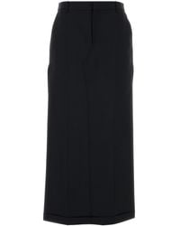 Alexander Wang - Wool Blend Pant-Skirt - Lyst