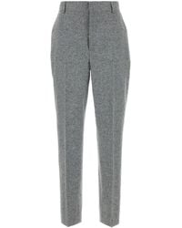 Moschino - Tailored Flat Front Pant - Lyst