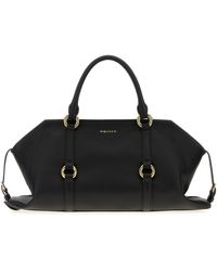 McQueen - Black Leather Medium Farringdon Handbag - Lyst