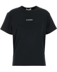 Jil Sander - T-Shirts 149 Cn Ss - Lyst