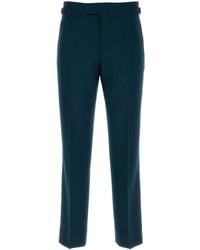 Vivienne Westwood - Petrol Wool Sang Pant - Lyst