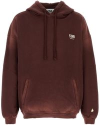 Golden Goose - Grape Cotton Oversize Sweatshirt - Lyst