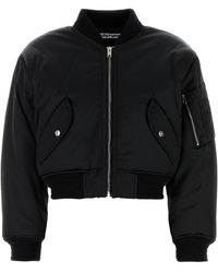 Alexander Wang - Nylon Bomber Jacket - Lyst
