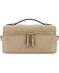 Tory Burch - Borsa a mano Kira in pelle rosa cipria - Lyst