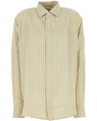 LeKasha - Embroidered Silk Oversize Songino Shirt - Lyst