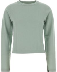 Extreme Cashmere - Mint Green Cotton Blend N°451 Sweater - Lyst
