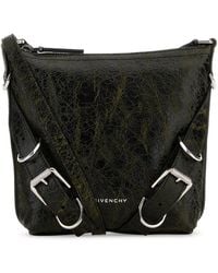 Givenchy - Two-Tone Leather Voyou Crossbody Bag - Lyst