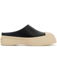 Marni - Leather Pablo Slippers - Lyst