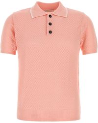 Ernest W. Baker Polka-Dot Polo in Gray for Men | Lyst