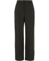 Jean Paul Gaultier - Dark Wool Blend Pant - Lyst